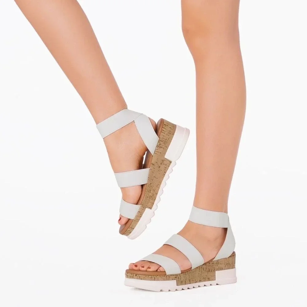 DREAM PAIRS Casual Platform Sandals‎ - Size 9 - NEW IN BOX.